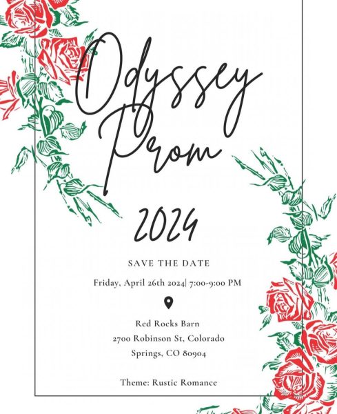 2024 ODYSSEY PROM IS THIS FRIDAY, APRIL 26TH!